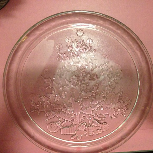 Vintage Christmas Serving Platter - Picture 2 of 2